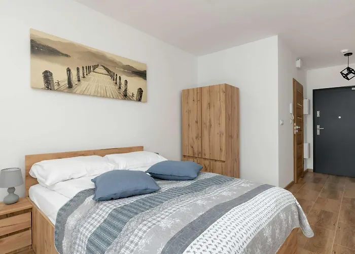 Bright Near Motlawa River In By Renters * Gdansk