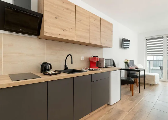 Bright Near Motlawa River In By Renters Gdansk