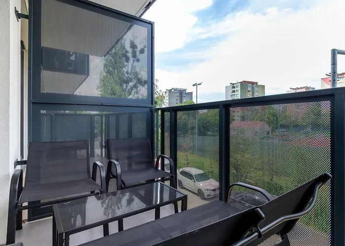 Bright Near Motlawa River In By Renters Gdansk