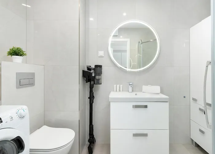 Bright Near Motlawa River In By Renters Gdansk