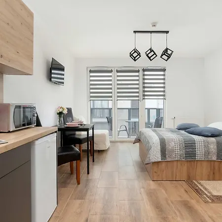 Lägenhet Bright Near Motlawa River In By Renters Gdańsk