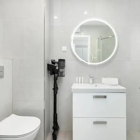 Bright Near Motlawa River In By Renters Gdansk