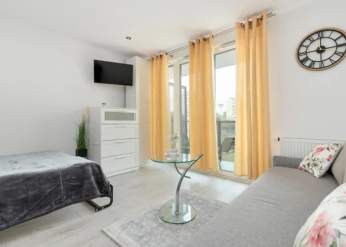 Bright Near Motława River In By Renters * Gdańsk