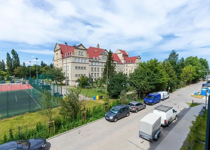 Bright Near Motława River In By Renters